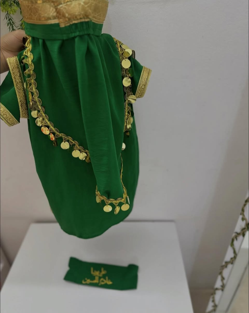 متوفر خياطه موديلات اشهر محرم مع تطريز الاسم 🖤
متكون من 5 قطع او اقل  ومتوفر كلشي حسب الطلب 
السعر حساب العمر💚


**إذا كنت صاحب هذا الإعلان وتريد حذفه لأي سبب، رجاءا أرسل رسالة إلى الدعم الفني**