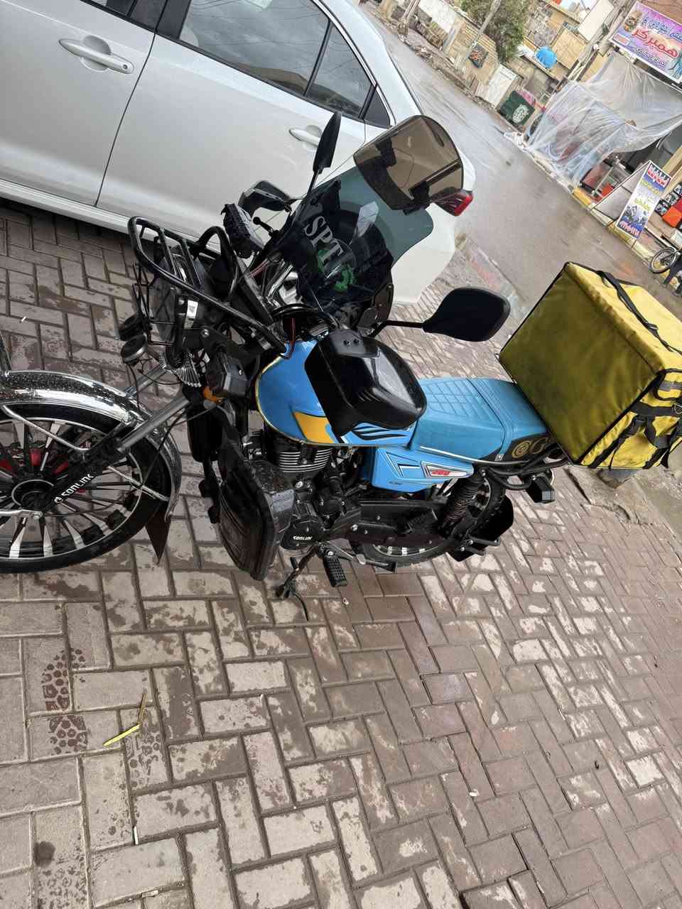 سلام عليكم ايراني سونك موديل 2025 اصلي مكينه ام ضمان سوده 200 سيسي ماشيه 800 كيلو حته الف مواصله سعر 950 قفلهه هيه و غراضهه اقل من شهر ماخذهه مكان بغداد كريعات 
***********
