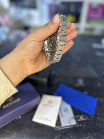 ساعه ماركه BENYAR ⌚️ 
ستل ستيل مختم
حركه ميكانيك مع تعقيده التاريخ 📆 
ضد الماء حتى 50 متر 
مينا بحري غامق 🌊 
اكتب سعرك بما يرضي الله ساعه ثقيله و ماركه كلش مرتبه 
متوفر توصيل كل العراق 🚚 
***********
