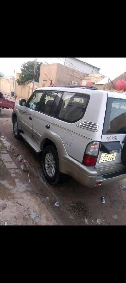 سلام عليكم سياره برادو موديل 99كفاله عامه من كلشي حداديه جديده كير مكينه شرط تبريد 3قطع ثلج فور ويل شغال بلادي فتحه كهربائي  مانع نزلاق  رقم جديد سليمانيه هزه جديده سياره حلوه مناقصه شي تريد وكاله تريد تحويل بسمك ماكو اي مشكله سعره 110مكاني نجف رقمي ***********
