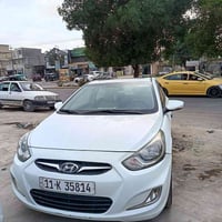 HYUNDYI ACCENT (وكالة خليجي) الموديل :-2015 عداد المسافة :-122 الف حجم...