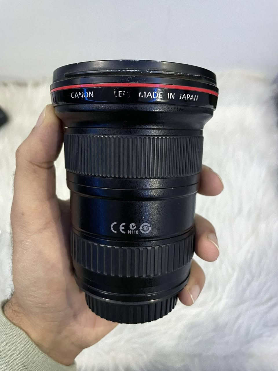 عدسة كانون 16/35 فتحة 2,8 وايد واسعة الإصدار الأول رنك أحمر .
السعر 360


**إذا كنت صاحب هذا الإعلان وتريد حذفه لأي سبب، رجاءا أرسل رسالة إلى الدعم الفني**