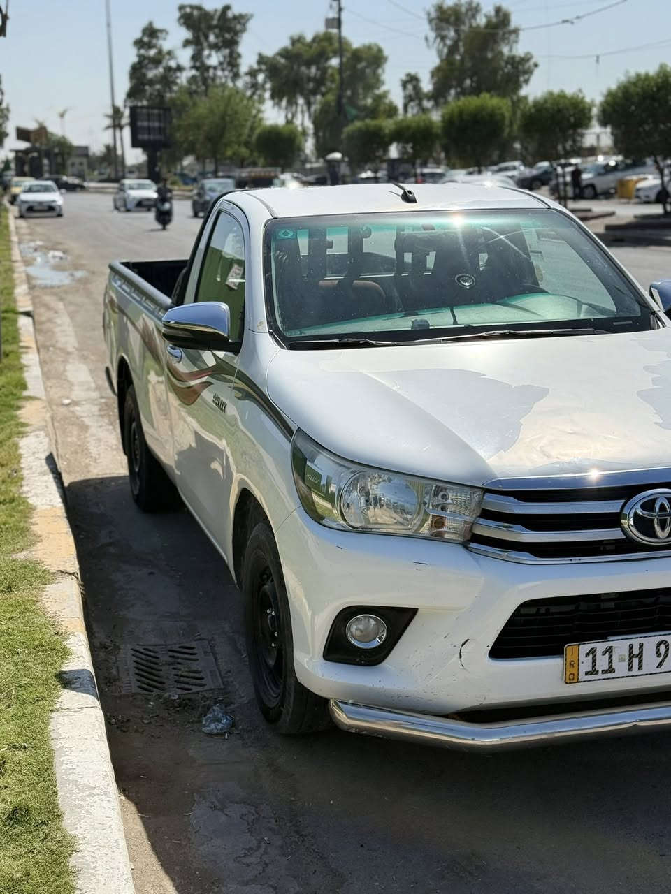سلام عليكم بيكم تيوتا 2019 رقم بغداد بسمي بيهه ضرر   مكينه مكفوله حداديه تخم تاير كله جديد السعر  170)  ***********
