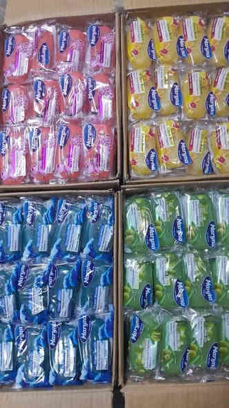 بفضل من الله 
وصول حاويه من الصابون بالوان مختلفه

1-صابون الوزن 75غ
العدد  72✅✅

2-صابون شريط 90غ ✅✅

3-صابون أور ماكس✅✅

وبأسعار مناسبه لكافه الزبائن الكرام💸💸💸

 ويوجد خدمة توصيل🚛🚛🚛

للتواصل معنا عبر البيج 📲

او ع الرقم التالي
*********** ☎️

0771348283☎️
