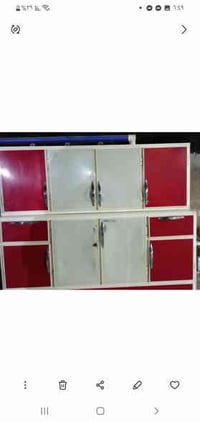 كاونتر  المنيوم   مترين  نظافة  وأكثر يي ضرر كسر بسيط   باب   ٣  قطع  ...