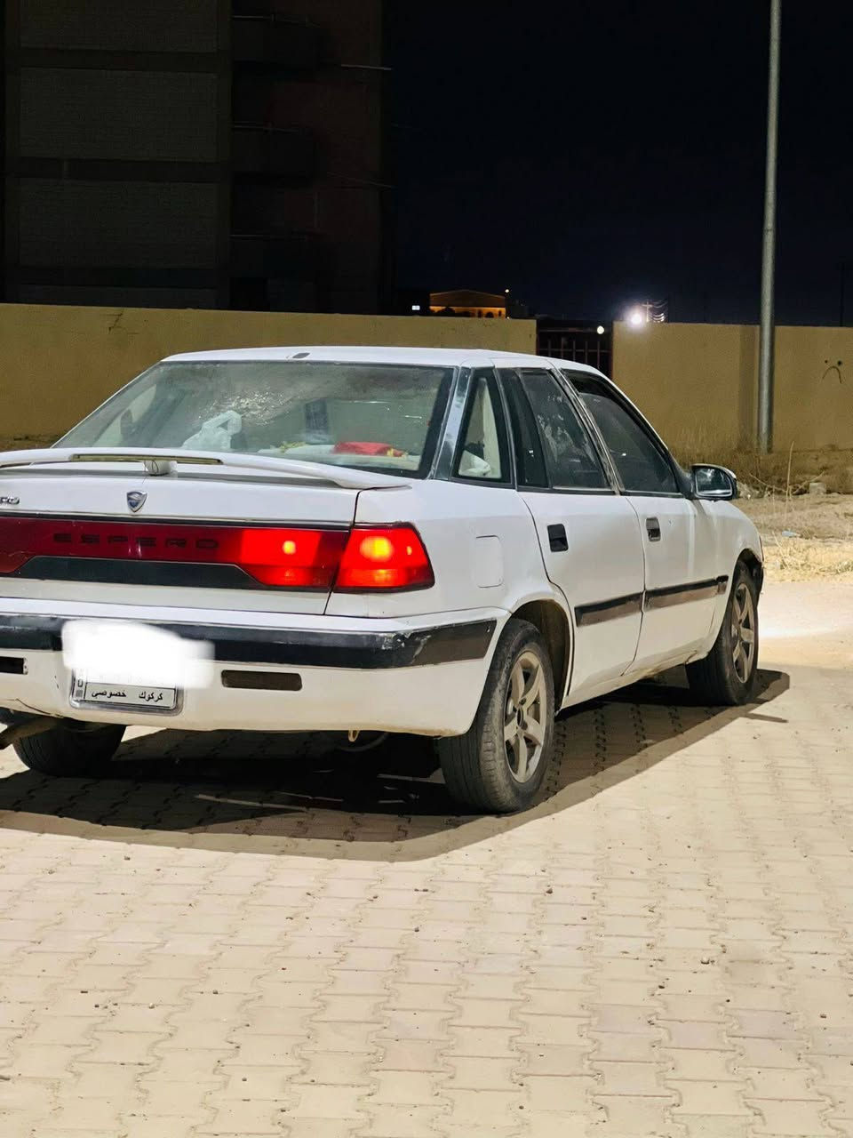 السلام عليكم
دايو اسبيرو موديل 1992 
لون ابيض
محرك  1600 مسكر 
كير عادي 
تايرات صدر زينات 
كير محرك خير من الله 
رقم كركوك  سنوية كارتونية السياره جاهزه يعوزها نواقص بسيطة جداً 
للبيع او المرواس حسب القناعة 
السعر 20 وبيها مجال 
مكاني تكريت القادسية 
هـ ***********
هـ ***********
