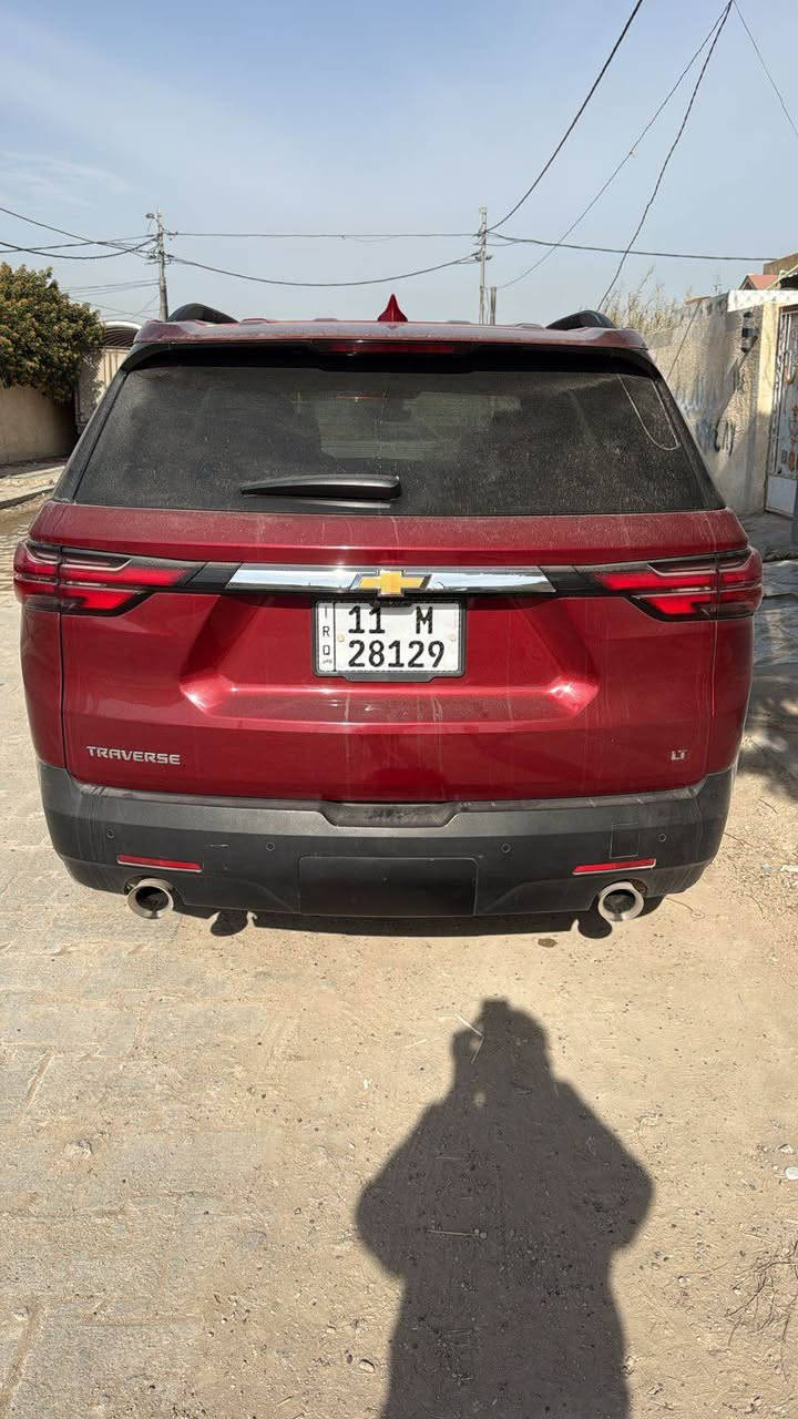 شوفرليت ترافرس 2022 وارد امريكي فول مواصفات 
 رقم بغداد مشروع وطني سنويه جديدة
محرك 6 سلندر ماشية 90 كيلو
كير محرك حداديه تبريد تدفئة مكفولات 
مكفوله السياره من اي ضربه او صبغ
 فقط جاملغ السايق حادث امريكا بدون داخل
العنوان النجف السعر 238 وبيها مجال 
***********  اي استفسار اتصالات واتساب مكلف بالنشر النجف, العراق
