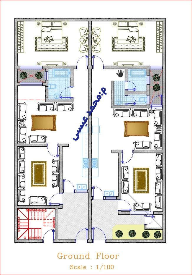 واجهة 13.5 نظام الشقق 
4 شقق على طابقين
خصوصية تامة
مساحات كبيرة
***********
