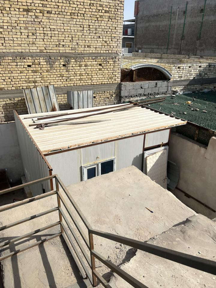 كرفان ودرج للبيع
الكرفان 3*4 
والدرج طولة 6 متر 
سعر الكرفان 650 الف 
سعر الدرج 800 الف 
***********
مكاني البصرة المعقل
