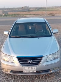 سوناتا • هيونداي • سيارة • موديل خليجي • 2008 • رقم بغداد • لون سلفر •...