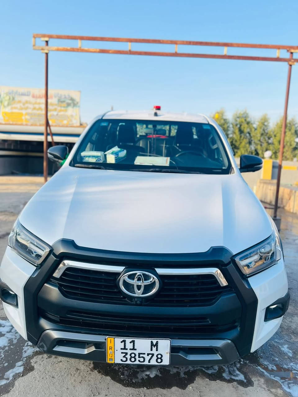 سلام عليكم تيوتا هيلوكس دافنجر 2024فول موصفات مكفوله كفاله عامه سياره جديده ماشيه60الف بسمي سياره رقم بغداد سعر405 وبيه مجال قليل ‭0774 555 5052‬
