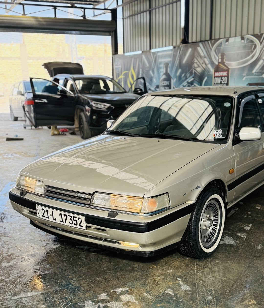 ⚔️السلام عليكم
⚔️للبيع 
⚔️مازدا Mazda626
⚔️موديل 1993
⚔️مكينه4سلندر 2000جديده 
⚔️كير اوتو جديد
⚔️3وظعيات قياده
⚔️كيرومكينه حاويه 
⚔️مشروطات 100‎%‎
⚔️رقم سليمانيه  
⚔️دولي سنويه 2030
⚔️عندي بيه وكاله عامه
⚔️بدون ضربه اوخياس
⚔️اللون شمباني
⚔️مصبوغه عام جماليه
⚔️وصبغه درجه اولى 
⚔️تبريد شغال ثلج 
⚔️سلايت روڤ جام
⚔️غرفه جديده 
⚔️بلكامل كشنات 
⚔️مخمل ميكانيك 
⚔️بطاين جدد تنته 
⚔️جديده 
⚔️جام 4 كهرباء
⚔️شاشه اندرويد تخم 
⚔️سماعات ياباني 
⚔️حداديه اماميه 
⚔️خلفيه جديده
⚔️تخم تايراويل جديد 
⚔️باتري جديد 
⚔️السياره عله وضع 
⚔️البلاد بدون جطلات 
⚔️وبدون اي نواقص 
⚔️كلش مداريه   
⚔️ماكو مقارنه بينه 
⚔️وبين اللي دينعرضن 
⚔️مكاني النجف 🕌
⚔️السعر 55$💵
***********⚔️
