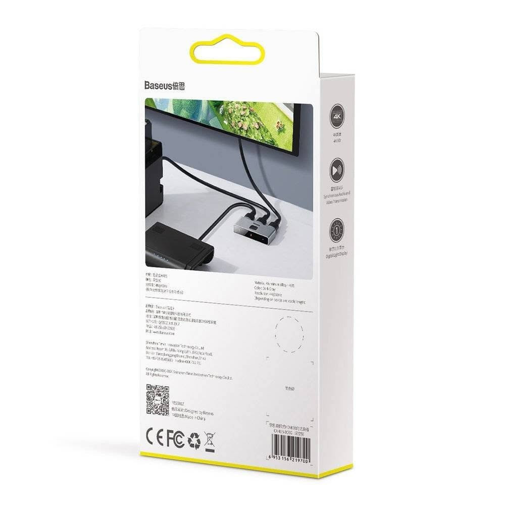 Baseus Splitter HDMI Matrix Switch 4K 
باسيوس سبليتر محول اجهزة عرض بدقة عالية جدا  
السعر 24 الف 
يتوفر توصيل جميع محافظات 🏍️


**إذا كنت صاحب هذا الإعلان وتريد حذفه لأي سبب، رجاءا أرسل رسالة إلى الدعم الفني**
