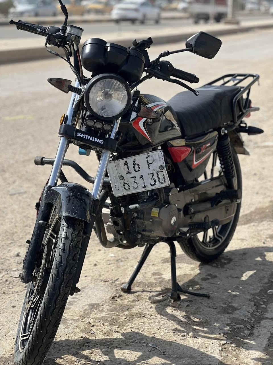 شاينك موتور للبيع موديل 25 ماشيه 8 الف فقط
رقم وسنوية انكليزي قادسية بأسمي مكفولة من كلشي 
رقم ***********
