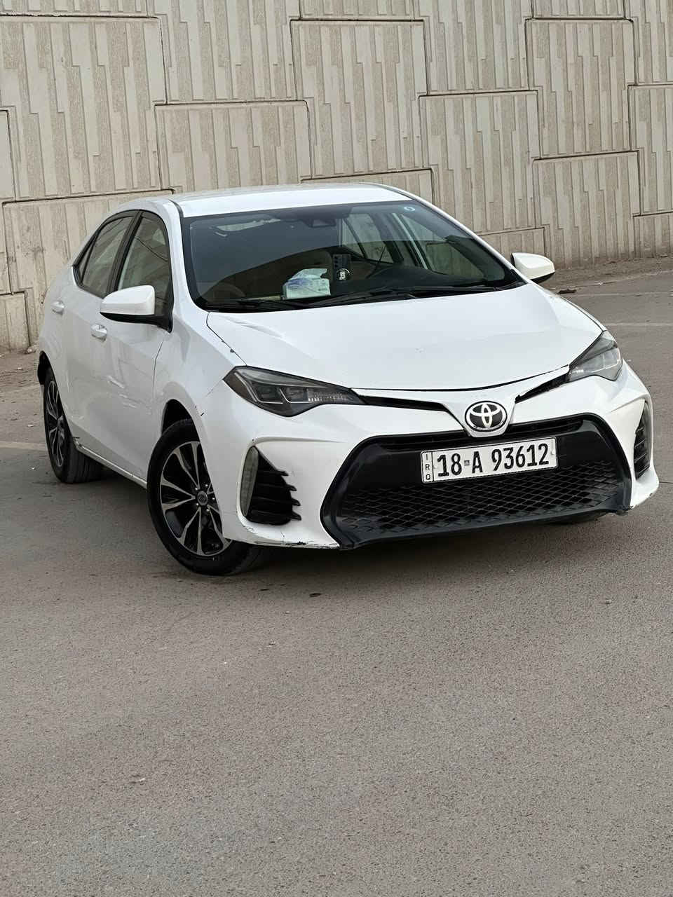 السلام عليكم 
بيع سريع بسعر مناسب 127
كورلا 2018محدثه بجم 2019
بابل باسمي  سياره جاهزه ونضيفه من كير ومحرك وحداديه
تبديل جاملغات الاماميه ولبنيد نفسه مصبوغ
 ماشيه 116ميل وقابل للزياده مواصفات LE 
كامره 390درجه تحكم ستيرن لجهتين مثبت سرعه وتحديد مسار 
محرك 1800
سيارة مال جناي كلش نظيفة 
مكاني بابل  مكلف بالنشر صاحب سياره 
***********
