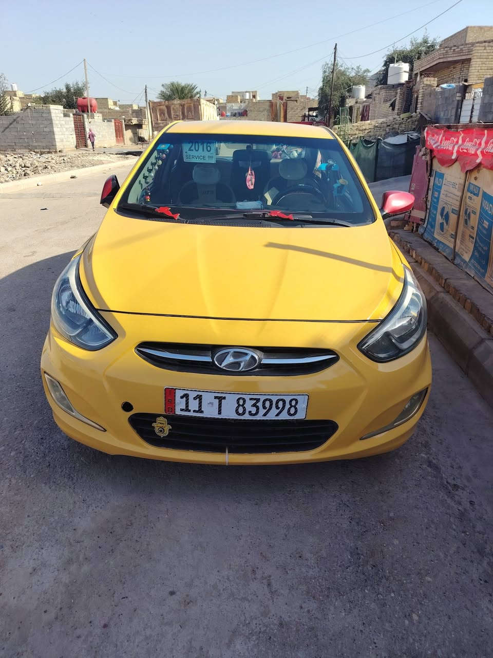 سلام عليكم اكسنت البيع مديل 16 سياره اليبر واحد فقط بنيد مدل سياره جديده مصفره هيه وغرامات سعر 90 ولشراي ينتصل***********
