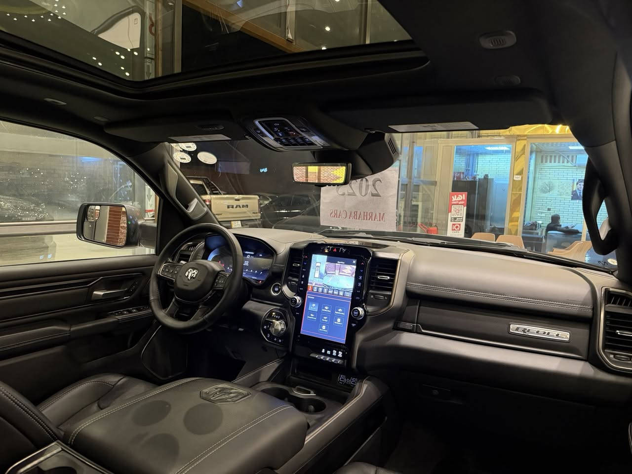 MCA IRAQ 
——————————
BRAND : RAM 1500
CLASS : REBEL
ENGINE : V8 - 5.7L  - 4x4
STATUE : CLEAN TITLE كلين تايتل 
YEAR : 2023
PRICE : $$
COUNTER : 22,000 MILE
IMPORTING : وارد كندى 
ADRESS : Erbil , أربيل شارع ١٠٠م صف دائرة گمرگ
FOR IFORMATION CALL US :
MARHABA CARS 
 📞 : ***********
📞 : ***********
