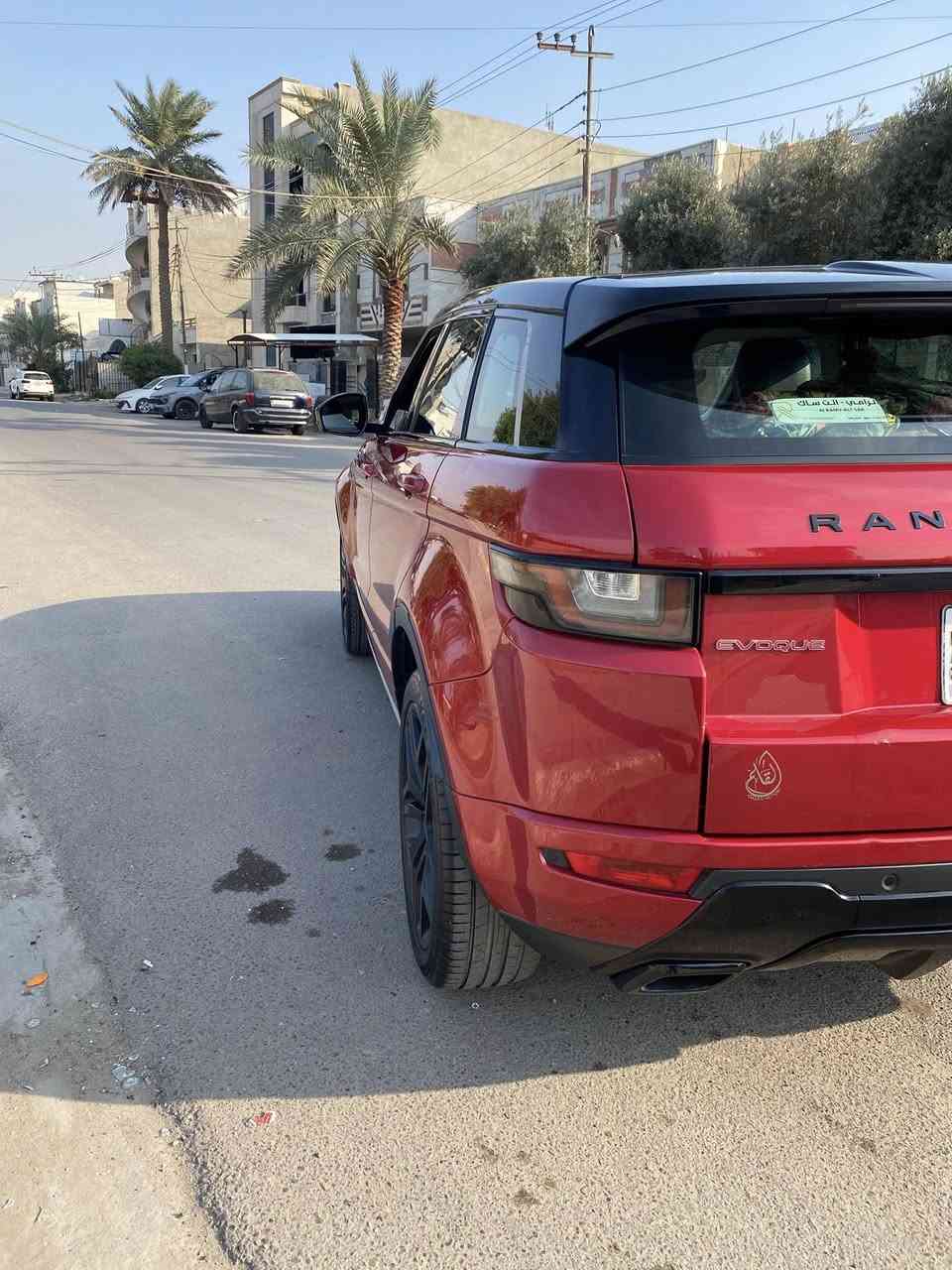 السلام  عليكم
رانج ايفوك
موديل 2016 تو كلر
وكالة القلم
كفالة من الصبغ وتصليح
سيارة فول موصفات
مكينه 2000 cc تربو مرغوب
كير ماوس
شاشة جببر 
تحكم تهتين
رادتر توقف 
رادار خلفي 
رادار امامي
جنطة كهرباء
بعد هواي موصفات
ماشية 44 
السعر 18 الف بيها مجال 180
سيارة بوضع وكالة  مابيها اي نقص
مكان السيارة بغداد الكرخ
***********
