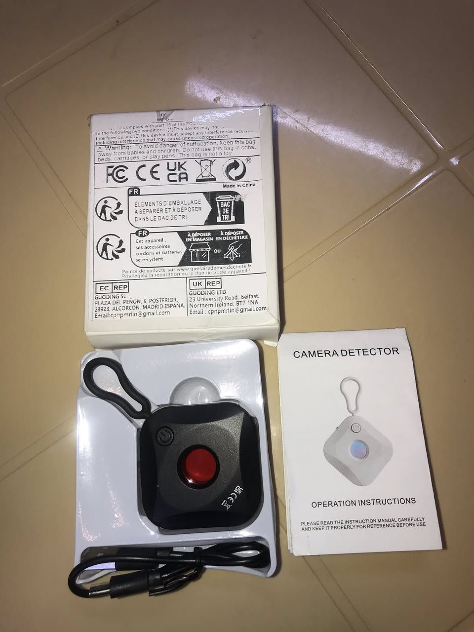 أجهزة كشف الكاميرات المخفية من Eye d، جهاز كشف الكاميرات المصغر LED


**إذا كنت صاحب هذا الإعلان وتريد حذفه لأي سبب، رجاءا أرسل رسالة إلى الدعم الفني**