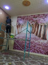 اليوم تم انجاز العمل ولحمدالله والشكر لك يالله  بيتك🏡 النضافه اهم من ا...