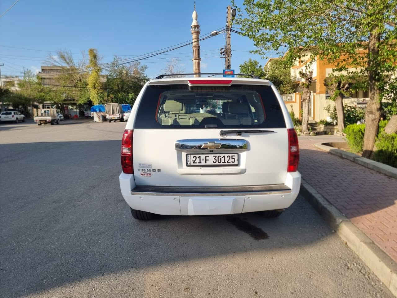 CHEVROLET TAHOE 2009‌

بۆیاخی نییە بە شەرت  
پێش و پشتی كه‌پسه‌ 
  

گێر و مه‌كینه‌و كارابای به‌ شه‌رت 
ته‌نها فڕۆشتنه‌ 
نرخی ٢٤٠ وه‌ره‌قه مه‌جالێكی كه‌م 

0771 993 6890
_____________________
CHEVROLET TAHOE 2009 

بدون صبخ 
خلفي و امامي بشرت 
كلش عام سيارة بشرت 
240$
0771 993 6890 السليمانية, العراق
