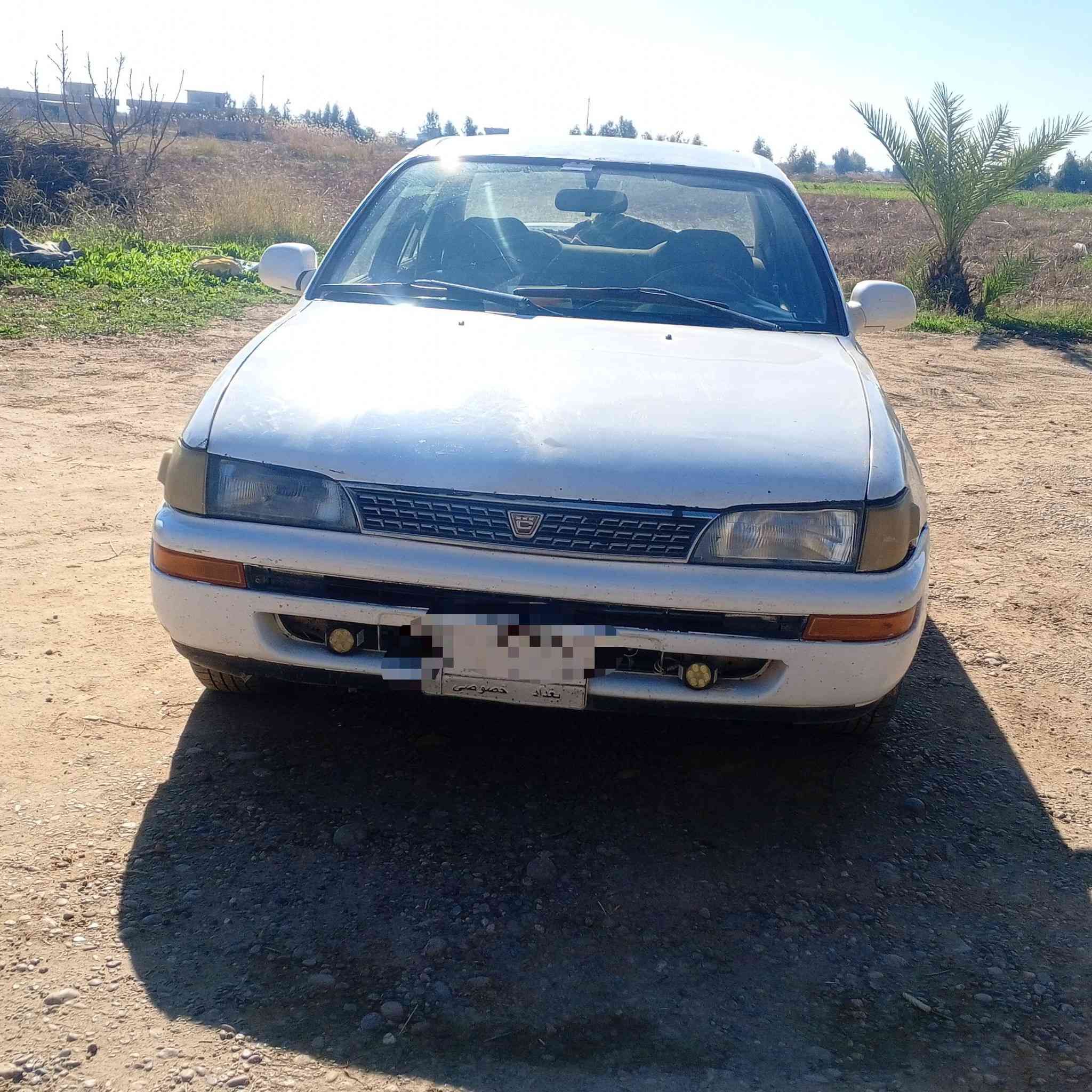 السلام عليكم ورحمة وبركاته 
سيارة كورلا للبيع موديل ٩٤
السعر ٥٠ ورقة
رقم بغداد 
المكان صلاح الدين قضاء الدجيل 
تبريد شغال 
كير ومحرك مكفول 
تخم تاير ويل كب 
رقم الهاتف 
‏‪***********‬‏
