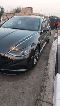 سوناتا موديل ٢٣ حادث بك لايت خلفي فقط بارد بدون ايرباك  باقي كفاله عام...