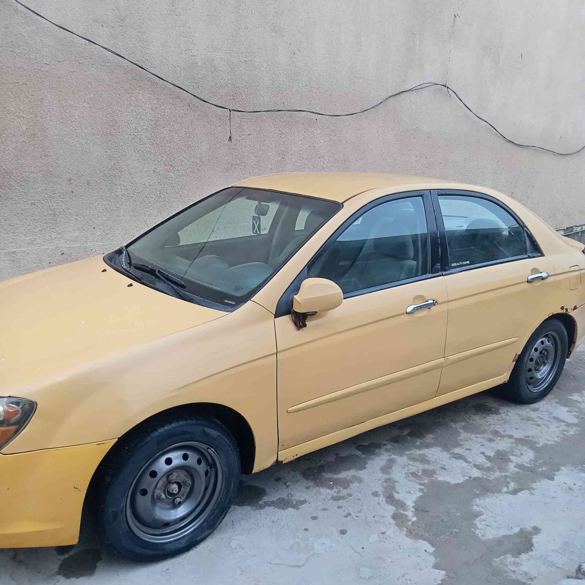 سبكترا 2008 أجره رقم نجف بسمي حادثه ظربه خلفيه بصيطه او بارد بالباب الي خلف السايق البقي سليم منضومه تبريد جديده او مصفره هيئه او غرامات عنواني بابل ابو غرق للاستفسار الاتصال على الرقم ***********
