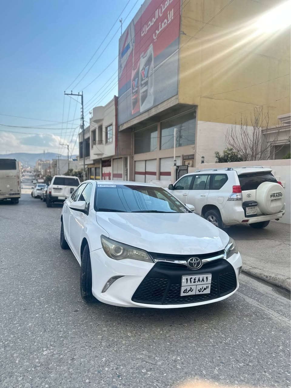 كامري 2017
كير و مكينه بشرتن 
خليجي حيزام بخ 
500 هزار غرامه 
سعر 112
*********** زاخو, دهوك
