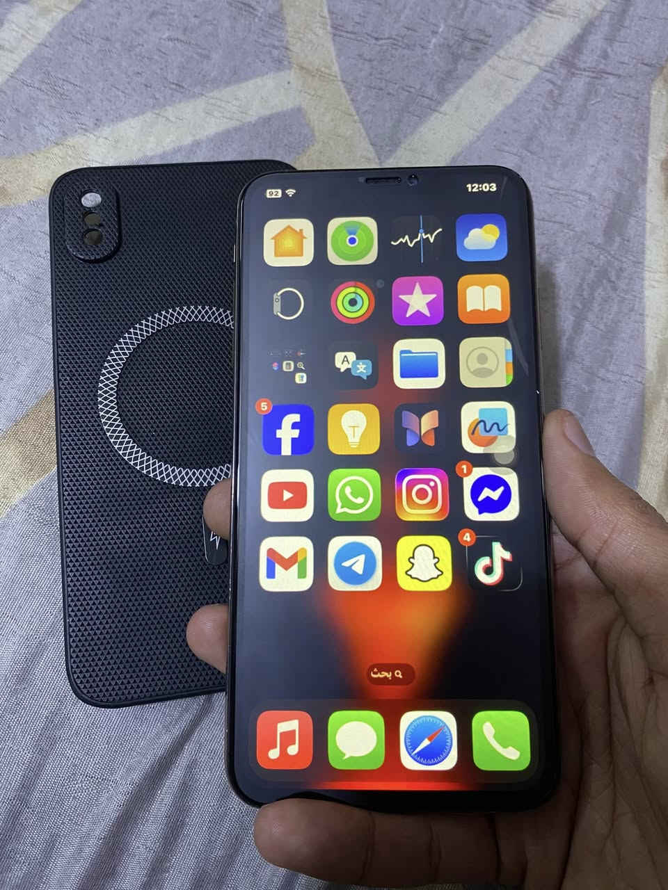 السلام عليكم
اكس اس ماكس نطيحه 

ذاكره 64 

بطاريه 100 مستبدله 

فيس ايدي شغال 

دكمه تعلي وتنصي عاطله 

بي فطر صغير بالشاشه 

ما بي اي تاثير 

الضهر مفطور 

مخلي حافضه وضايع كلشي 

جهاز كله شغال 

اتصال سيم كارت فرمته صوت 

السعر 110 الف 

بي مجال حك جيتك 

بغداد مدينة الصدر


**إذا كنت صاحب هذا الإعلان وتريد حذفه لأي سبب، رجاءا أرسل رسالة إلى الدعم الفني**