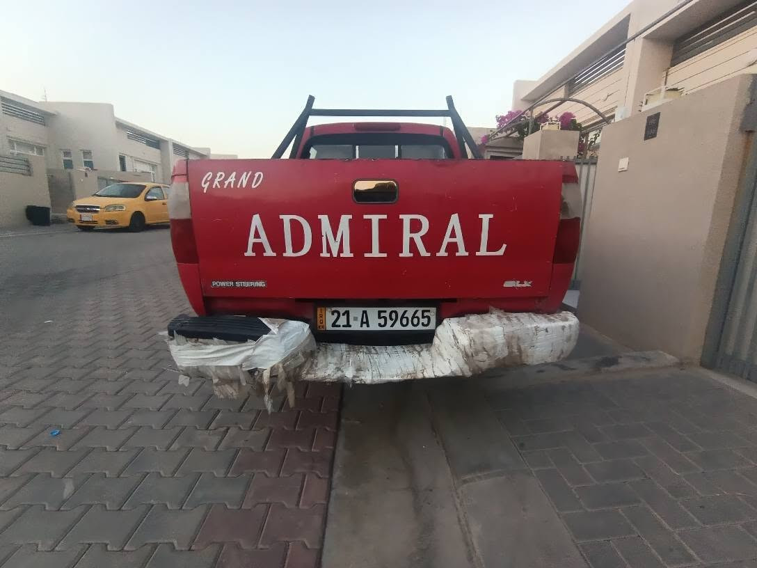 ئەدمیراڵ 2011

مەکینە

گێڕ

اکسل

گاردن

کارەبای 
بەشەرت فیتەر

43 گەڵا و مەجالێکی برایانە 
شوێن/کەلار
*********** كالار, السليمانية
