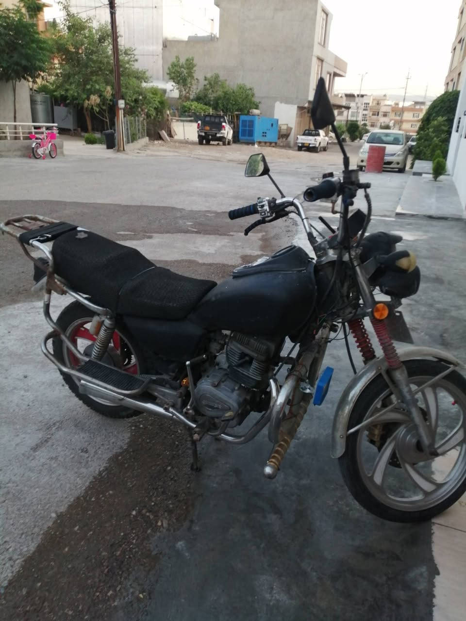 السلام عليكم دراجه للبيع جاني مكينه 200 دبل صالنصه مرتبه مناقصها شي


**إذا كنت صاحب هذا الإعلان وتريد حذفه لأي سبب، رجاءا أرسل رسالة إلى الدعم الفني**