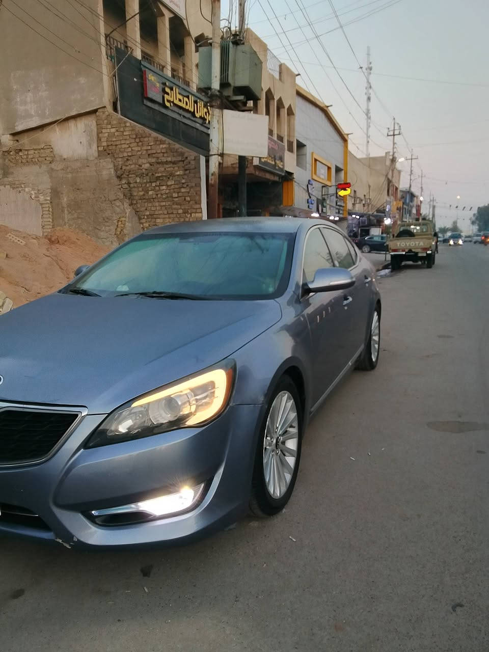 سلام عليكم بيع كيه كادنزه موديل 2013خليجي بيهه صبغ كم قطعه جاهزه من كلشي رقم بغداد اسعر 104 مكينه 3500    +*********** +***********
