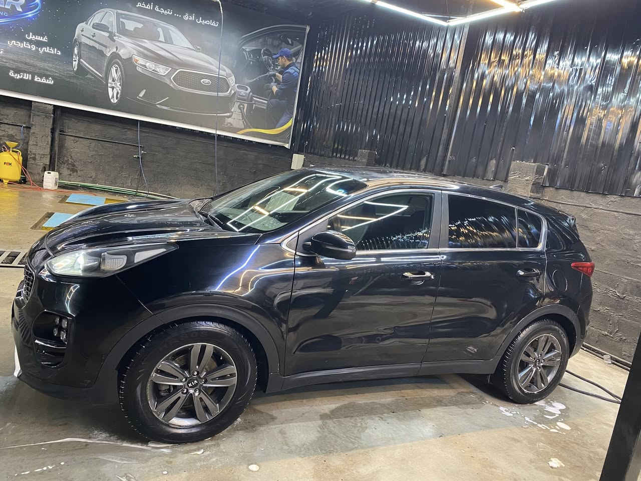 ‏سبورتج 2018 حادث خلفي
‏ خمس قطع كلير ‏ ￼ بدون دوخي  سعره ١٣٠ وبيهه مجال شي قليل ٠***********￼
