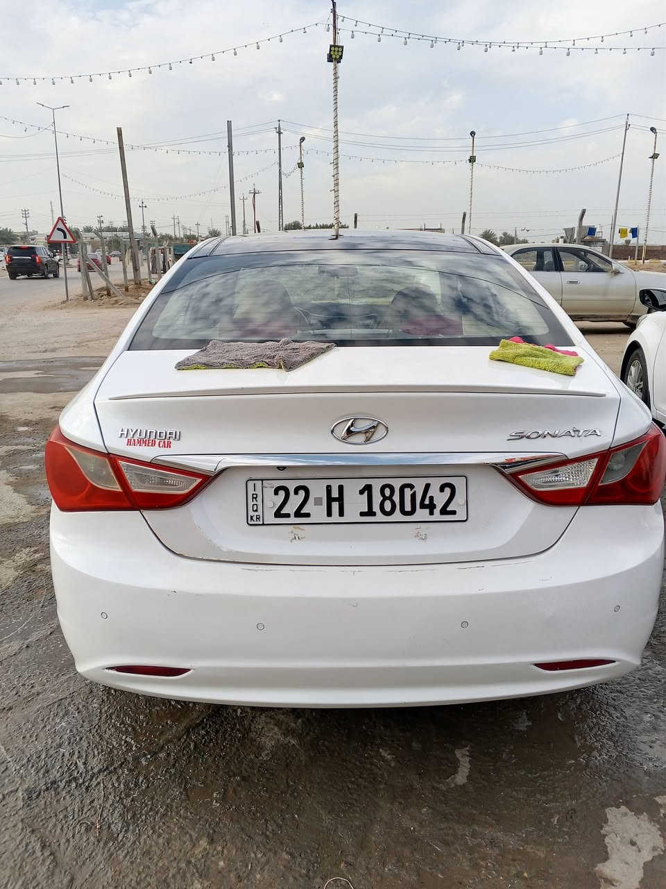 سونات 11 خليجي بنرامه فول مواصفات تبريد قطعتين وتحكمات وباقي المواصفات المعروفه بيه  صبغ بهلا الجملغ الخلفي وبارد بل جملغ امامي 110   ***********4
