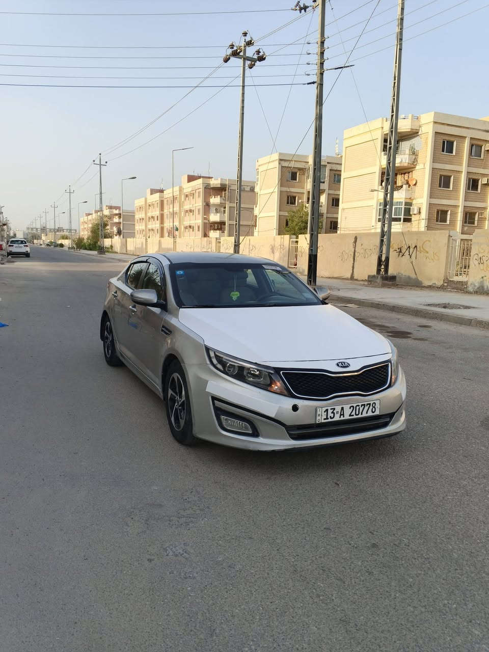 سياره كيا اوبتيما مديل 2015 وارد امريكي حادث جاملغ وبنيد مبدلات وبيه رشات صبغ تجميل اثر جراد مكفوله من الضربه القويه والكلبه والكص والعيب الشرعي 
مواصفاتها 
مكينه GDi 2400
ويل كب كروم 
بلوجكترات 
تبريد+تدفئه
شاشه تاب 
كامره خلفيه دواره 
سنتر لوك 
ماشيه 215mi
حساسات تاير 
اشاير امريا 
نظام ايكو+نظام سبورت 
حداديه 100%
تخم تاير 
سياره جاهزه رقم ميسان مشروع وطني سنويه 27 تحويل ثاني يوم اي نقص مابيه سعره 100 مكانه ذي قار المركز 
***********
