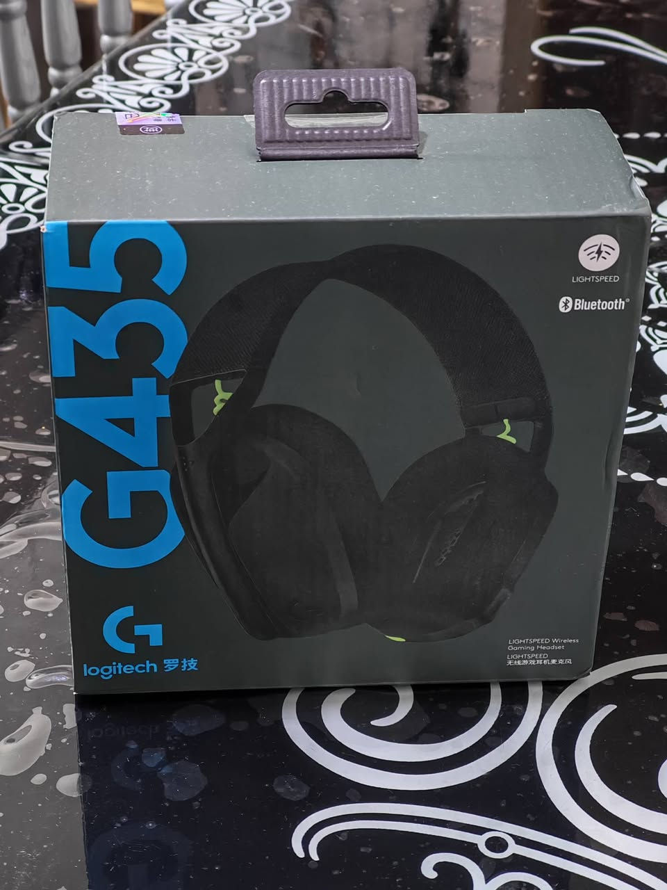 للبيع سماعة لوجتك G435
جديده غير مستخدمه ( فقط مفتوحة للفحص )
مكان بغداد ويوجد توصيل 
السعر 45 الف 
للاستفسار تواصل خاص او على الرقم ***********
سماعة كيمنك + بلوتوث للفون او الحاسبه

