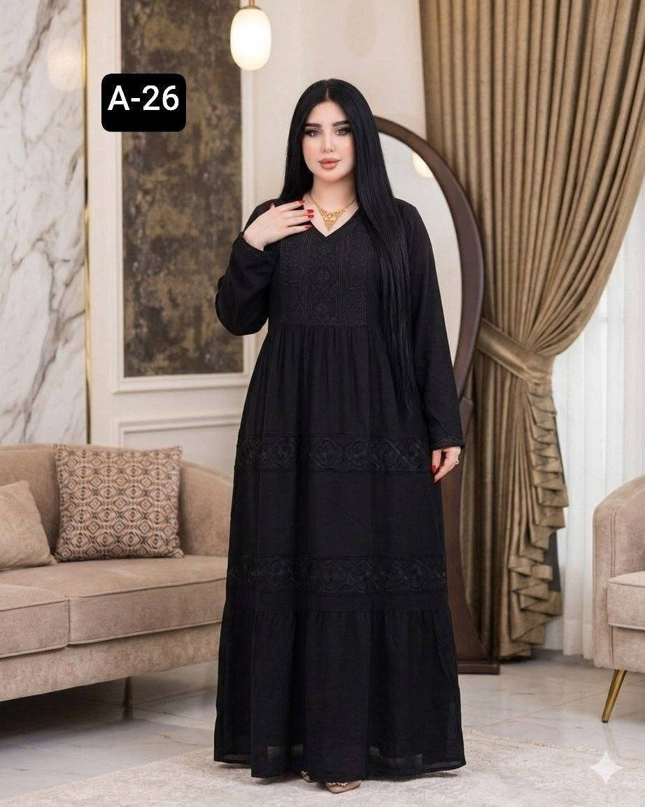 دشداشه نسائي دبل كلوش تطريز سواد فاحم  

الخامه كشمير ايطالي اصلي 💯

القياسات L - XL - XXL - 3XL 

#اصغر_قياس_يلبس_وزن_80_كيلو

سعر الدرزن 12 قطعة 95 الف 

يوجد توصيل جميع المحافظات


**إذا كنت صاحب هذا الإعلان وتريد حذفه لأي سبب، رجاءا أرسل رسالة إلى الدعم الفني**