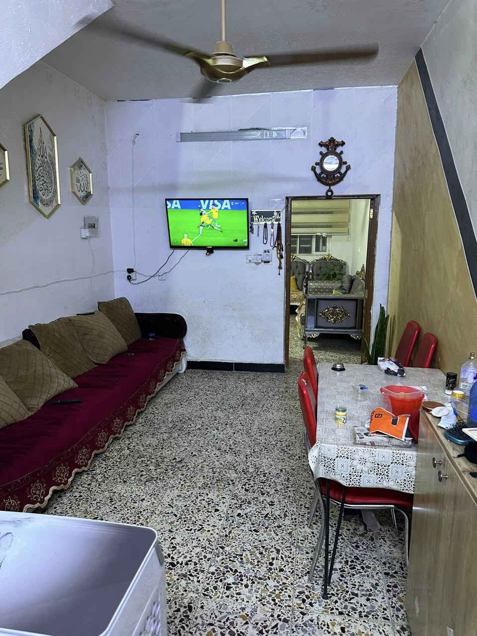 مشتمل طابو صرف للبيع الامين الثانية نواب الضباط شارع الاسراء والمعراج قرب محلات المهداوي للاستفسار الاتصال ع الرقم ***********
