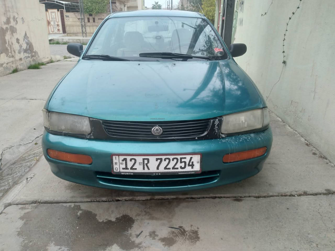 ماصدة ٣٢٣ موديل ٩٥ كير تومامتيك بور تبريد محرك ١٦ كابون بانزين السنويه لغاية ٢٠٣٠ السعر ٣٤$ شرط التحويل من الشرعي رقم  الهاتف ***********.           ***********
