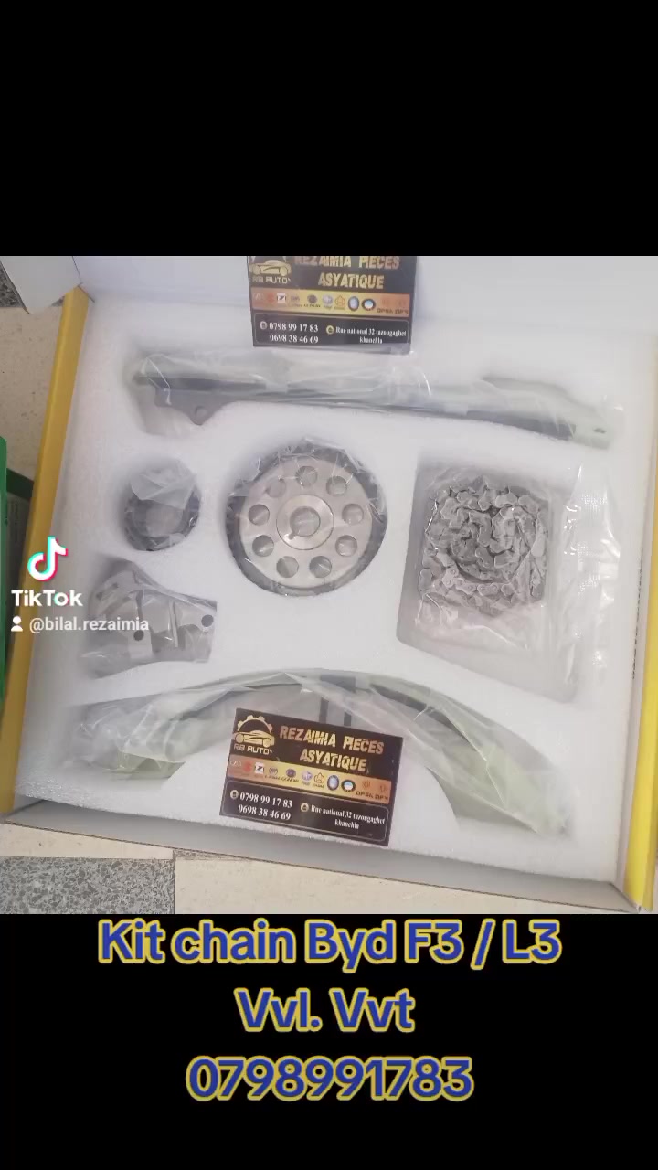 Kit chain mettal Byd f3/l3
Original qualité 

Livration disponible

Tazougaghet Khanchla 

0798991783


**إذا كنت صاحب هذا الإعلان وتريد حذفه لأي سبب، رجاءا أرسل رسالة إلى الدعم الفني**