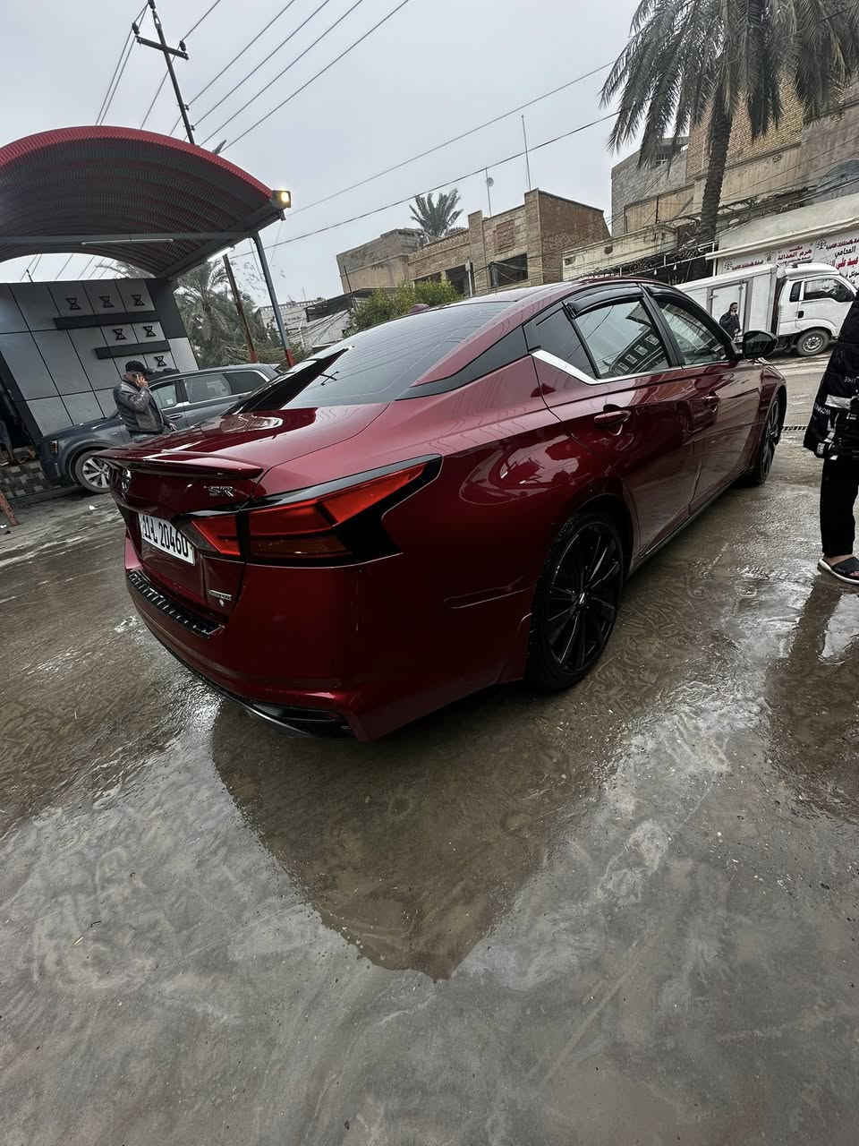 نيسان التيما  SR
موديل : 22 
مكينه : 2000
رقم.   : بغداد 
ضرر باب للصدر فقط 
بدون ايرباك 
البجم كبس الجنطه كبس 
بدون صبغ بدون بارد 
مواصفات فول ١/١
رادار امامي جانبي 
حساس خلفي 
توقف ذاتي امامي خلفي 
تحديد مسار
تثبيت السرعه 
فتحه سقف 
ويل رياضي 
تخم تاير جديد 
صدر امام خلفي جديد 
كل نقص مابيها 
ماشيه ٤٥ ميل 
السعر ١٧٥ 
عنوان ديالى بعقوبه 
رقم صاحب ***********
