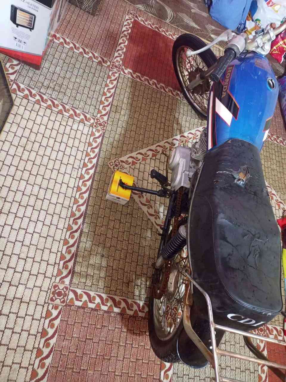 دراجه ايران مكينه نامه شلامجه لبيع نضيفه مكينه مكان بصره معقل  سعر 230وبيه مجال  ***********

