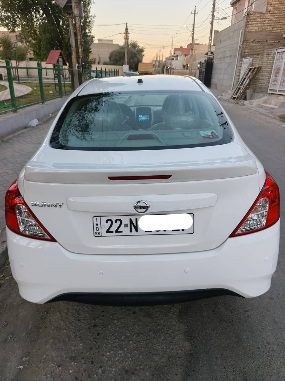 نيسان سني للبيع موديل 2025
رقم اربيل الدولي بأسمي
سياره ماخذها زيرو ومرقمها بيدي 
موصفات السني المعروفه
شاشه تدعم الكار بلي
4 جام كهرباء
ويل 15 
داخل بيجي 
تحكمات ستيرن
اشاير بل مري وتحكم بل مري
يدات نيكل 
سبايدر
حساسات خلفيه وكامره خلفيه
تبريد قطعتين
سياره نضيفه جدا وعله وضع الشركه مكفوله كفاله عامه مكينه وكير وصبغ وضربه وبارد فقط شخط خفيف جدا غير واضع في الجاملغ الخلفي عله كد ٤ اصابع بدون صبغ بدون تكحيل سبير مانزل دواخل جديده جدا ماشيه 18 حقيقي وعله الفحص السعر نقدا 131 بي مجال حك الجيه مكاني بغداد الكرخ غير متواجد فيس الشراي يتصل بأي وقت *********** وتساب موجود المو شراي يدعينه برزق
