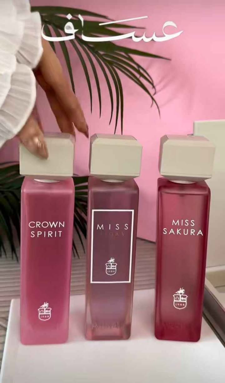 عطور عساف بـ 5 أشكال مختلفة 🌸🥹
راح تدمنين عليهم والحجم 200ml 
العطور ماستر كوالتلي رهيبات والثباتية اكثر من 24 ساعة 💗✨
❤. وانتد ليدي Wanted Lady عطر فرموني نسائي جذاب 🤤
🩵 وايلد كولت Wild Colt الزعفران، الجريب فروت، النعناع، الفلفل الوردي
والبرغموت. 🩵🪻
🩷  مس ساكورا بوكيه Miss Sakura Bouquet بخلاصة أزهار الساكورا اليابانية، ليمنحك إحساسًا بالانتعاش والحيوية الممزوجة برومانسية ناعمة.
💗  مس ساكورا Miss Sakura ازهار الكرز ياسمين مسك 🍒🪷
آي آم آيديال I Am Ideal عطر أنثوي جذاب تركيبة متوازنة تجمع الكل 🌹 البصرة, العراق


**إذا كنت صاحب هذا الإعلان وتريد حذفه لأي سبب، رجاءا أرسل رسالة إلى الدعم الفني**