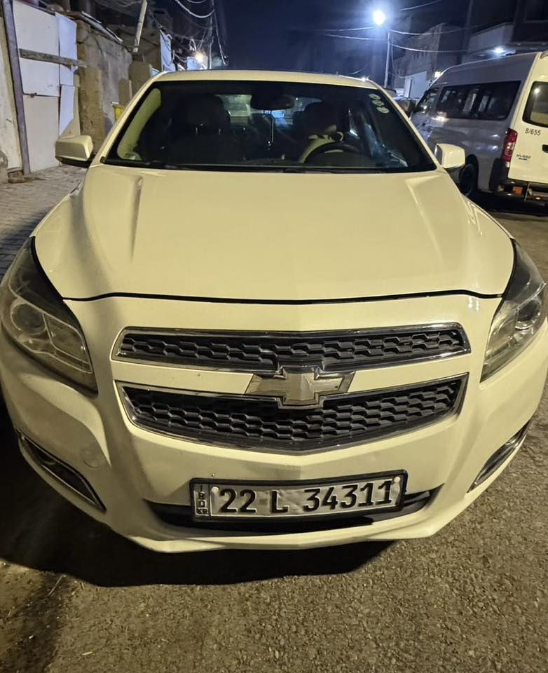 ماليبو خليجي
موديل 2013
فئه LTZ فول مواصفات
كشنات كهرباء ، جلد 
ضررها فقط قبق الصندوق مرشوش ورصعات خفيفه كلش 
متوفر واتساب ***********
