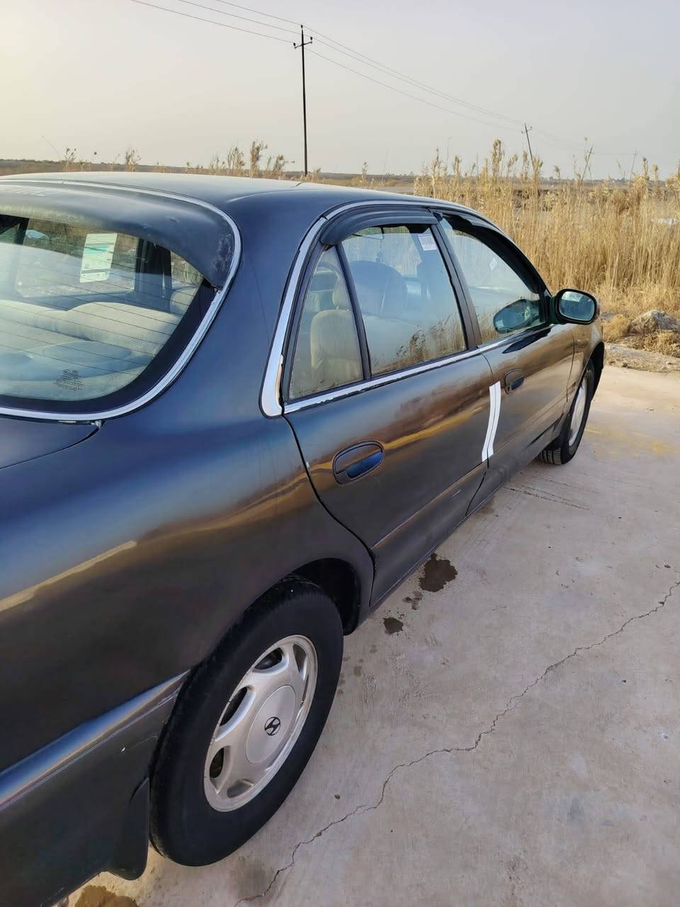 السلام عليكم للبيع سوناته 2 موديل ٩٣ رقم بغداد مشروع وطني ل٢٧مكينه وكير خير من الله حداديه جديده كهربايات شغاله تخم تاير السياره بلاديه مصبوغه لجماليه بدون ضربه السياره مال جناي كير وتماتيك مكينه ٢٠٠٠ السعر ٤٣ وبيهه مجال رقم الهاتف  *********** الشراي يتصل ويدلل ما متواجد على فيس الاستفسار على الرقم مكلف بنشر
