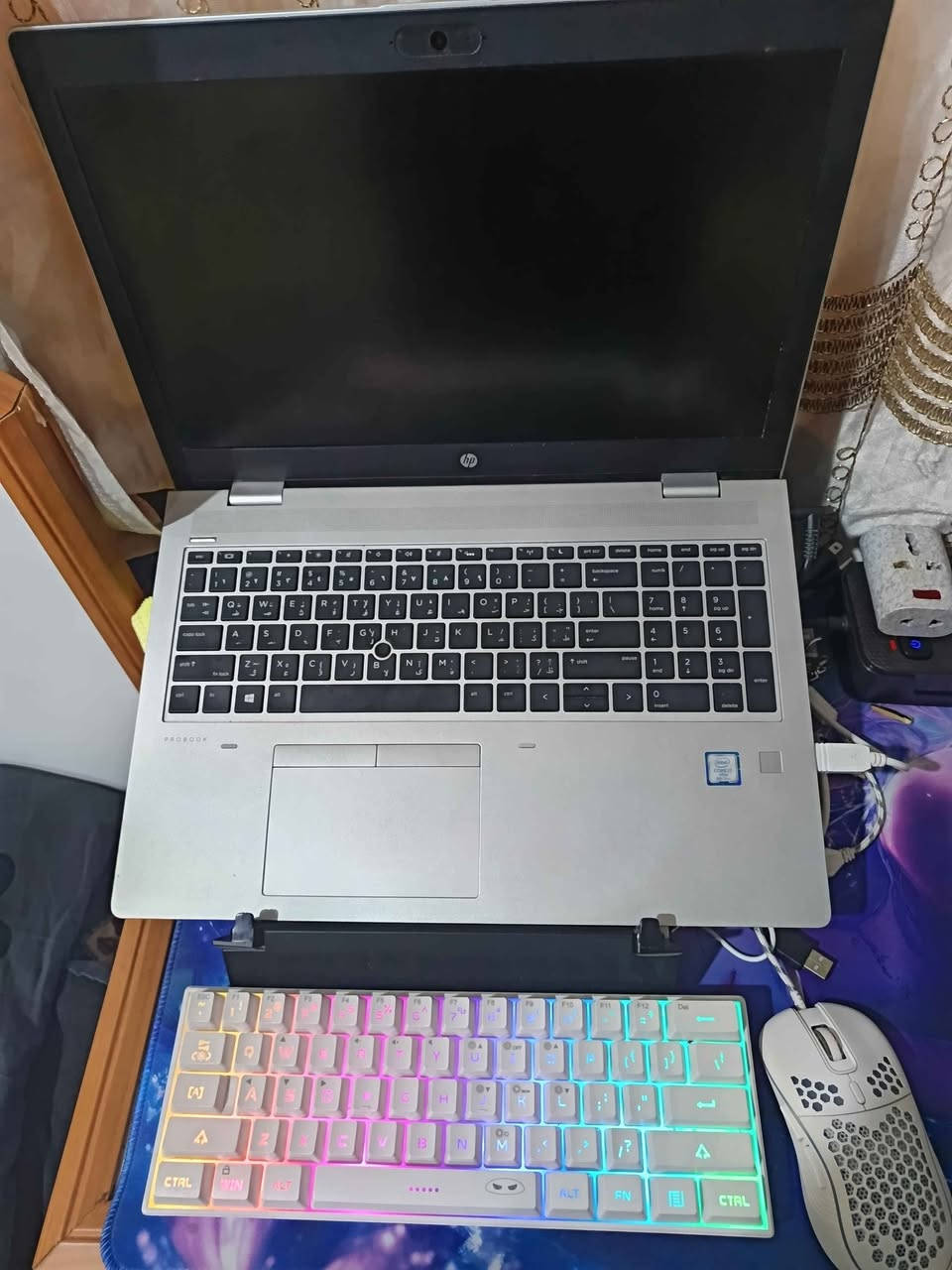 لابتوب للبيع HP
Intel Core i7 موصفات
الجيل الثامن
كرت شاشة خارجي 2gb
رام 16
حجم الشاشة 15
ssd 500 هارد
كيبورد ضوئي
الملحقات كارتون وشاحنة بلادي
العنوان كركوك /قرية تركلان قرب فلكة تكريت 
رقم الهاتف/*********** كركوك, العراق

