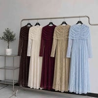 فستان تول • مبطن ايطالي • مقاسات 38-48