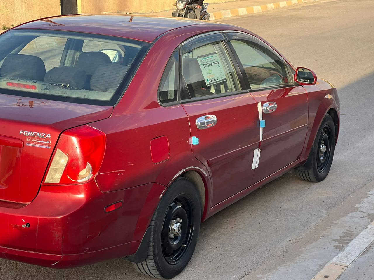 السلام عليكم 
اوبترا فورنزا 2008 
مكفوله من الضربه والصبغ بيها طخه بسيطه بلبك لايت الخلفي موضح بلصوره 
محرك وكير شرط الفحص واني اكفلهن
رقم انبار تحويل ثاني يوم 
السعر 68 وبيها مجال 
*********** الفلوجة, الأنبار
